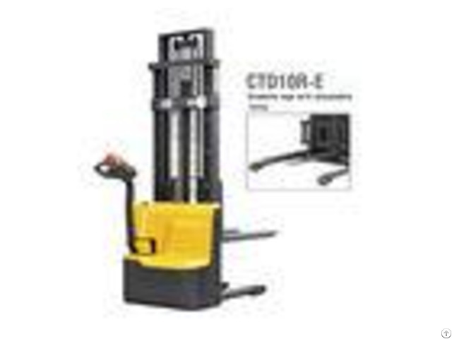 Ac Function Walkie Electric Pallet Stacker With Small Turning Radius Dustproof