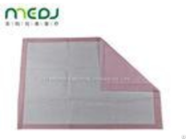 Super Absorbent Bed Pads Disposable Pink Medical Sheet For Adult Pets