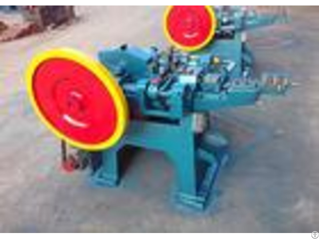 Black Steel Wire Nail Manufacturing Machine High Speed 800kg Weight Z94 1c