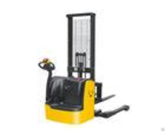 Straddle Legs Electric Lift Pallet Stacker Safe Design Adjustable Forks