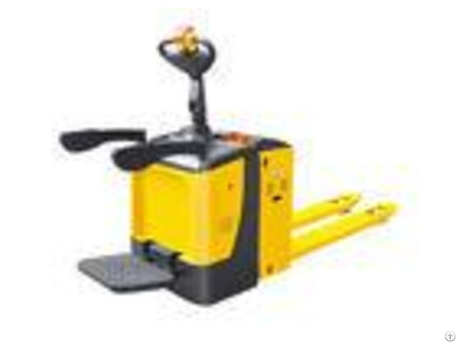 Super Light Steering Electric Pallet Truck Pu Tyres With Vertical Driving Motor