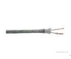 High Temp E Type Thermocouple Extension Wire Fiberglass Braid Round Shaped