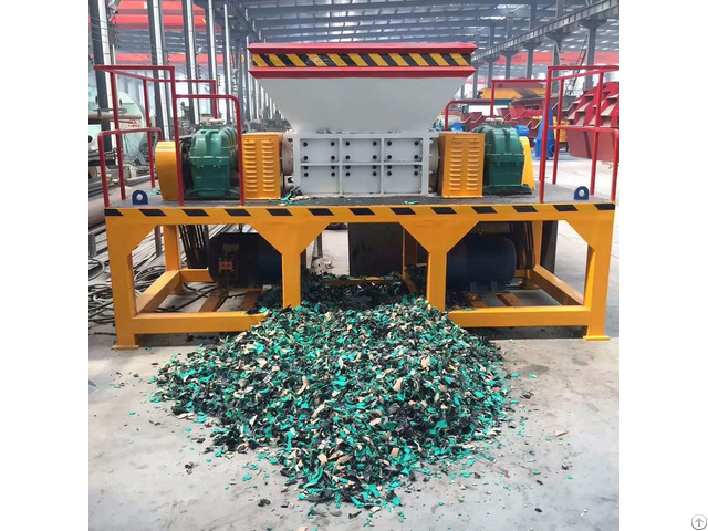 China Metal Shredder Manufacturer Double Shaft Waste Shredding Machine