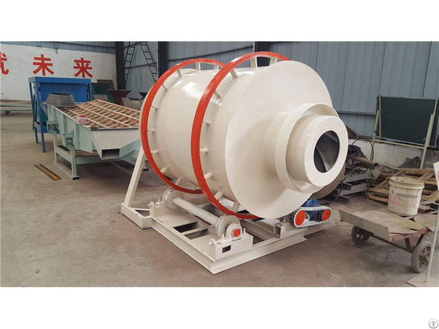 Rotary Dryer Industrial Drying Machine Roller For Clay Coal Slurry Sludge Gypsum Etc