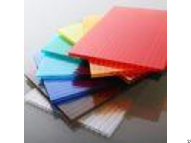 Customized Length Flat Polycarbonate Roofing Sheets For Construction Decoration