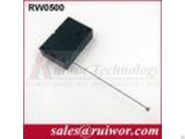 Cuboid Shaped Anti Theft Retractable Security Tether For Product Positioning