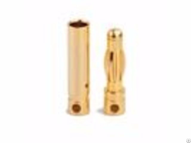 High Current Plug 4 0mm Banana Socket 24k Gold Plated Connector