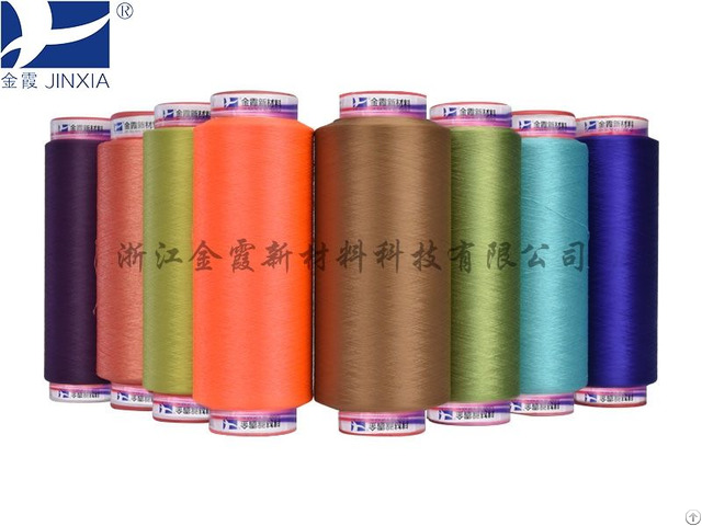 Dope Dyed Polyester Yarn Dty 50d 600d 24f 288f