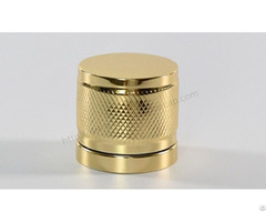 Golden Aluminum Perfume Cover