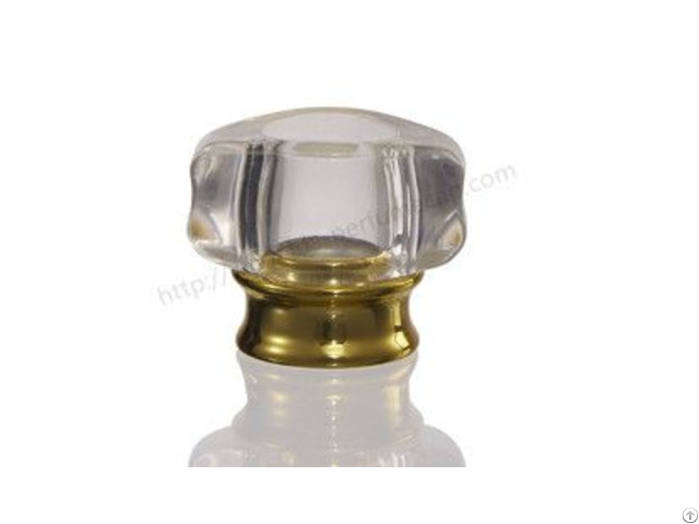 Silver Golden Plastic Perfume Lid