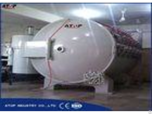 Glass Bangles Plasma Coating Machine Titanium Evaporation Horizontal Type