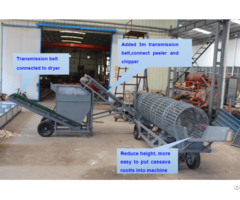 Peeling Machine During The Flour Production