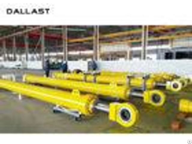 Industry Flange Hydraulic Oil Cylinder 25mpa Working Pressure For Dam Gate