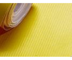 Yellow Air Channel Carbon Fiber Vinyl Rollshigh Flexible Polymeric Material