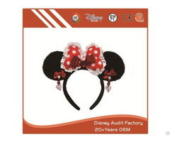 Plush Disney Minnie Mouse Headband