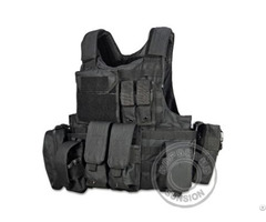 Tactical Vest With Molle System Both In Back And Front