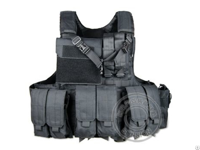 1000d Cordura Tactical Vest With Quick Release System