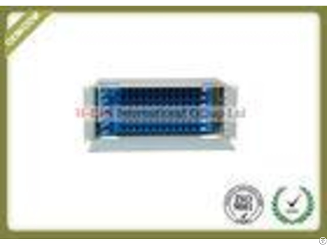 4u 72 Ports Rack Mounted Fiber Optic Distribution Box For Ftth Lan Wan Catv