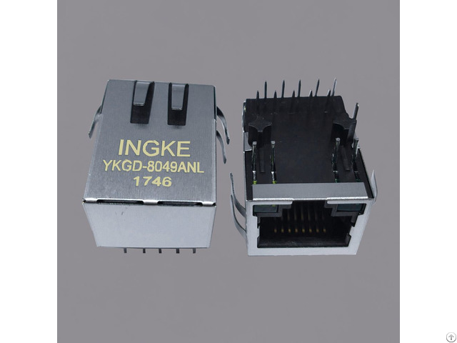 Ingke Ykgd 8049anl 100 Percent Cross Jkm 0001nl Single Port Magnetics Rj45 Jacks