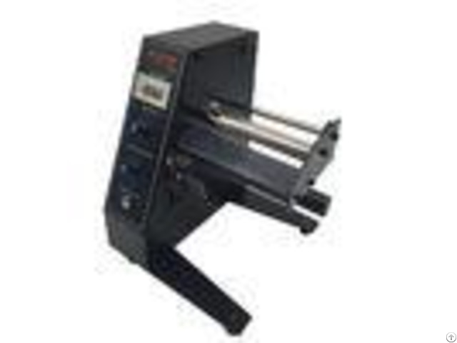 3w Automatic Label Dispenser Machine Black Color 250mm Diameter For Packaging