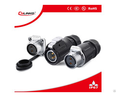 2pin Electrical Welding Cable Male Female Panel Mounted Connector For Led Strip Light