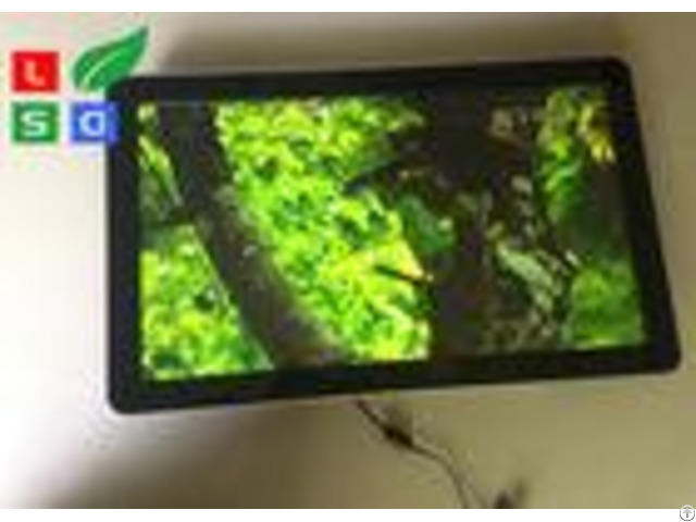 Wall Mounting Indoor Lcd Advertising Display U Disk Control 1080x1920 Resolution