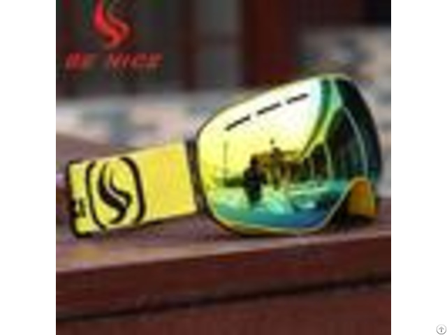 Winter Cycling Mirror Snow Ski Goggles For Low Light Conditions With Pc Lens