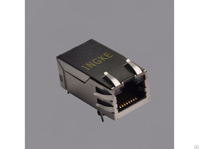 Ingke Ykku 8069nl 100 Percent Cross 0826 1a1t 23 F Single Port Rj45 Magnetic Jack Connectors