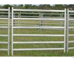 Galvanized Steel Cattle Yard Panels Anti Oxidizing Property Excellent Pressure Resistance
