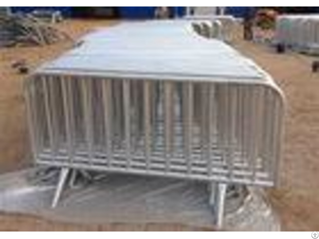 Sturdy Elegant Concert Crowd Control Panels Hot Galvanized Steel Material