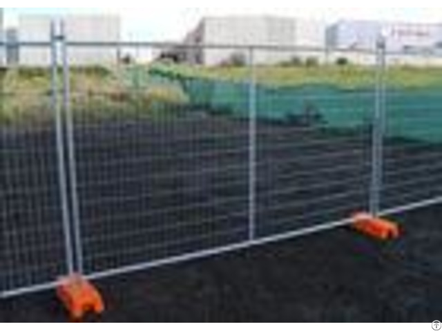 Anti Corrosion Secure Temporary Metal Fence Panels For Construction Site