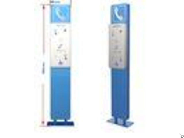 Vandal Proof Hands Free Sos Telephone Pillar With Camera And Dual Auto Dial Button