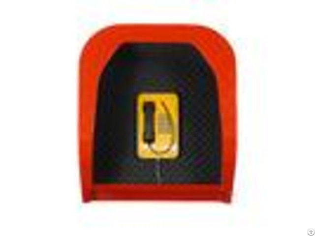 Wall Mounting Acoustic Phone Booth Multi Colors Sound Proof Telephone Hood
