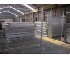 Public Security Event Steel Temporary Fencing Weather Resistant And Durable