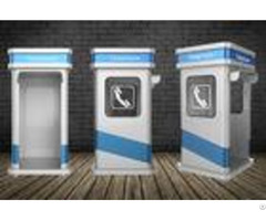 Corrosion Resistant Heavy Duty Industrial Phone Kiosk For Noisy Areas