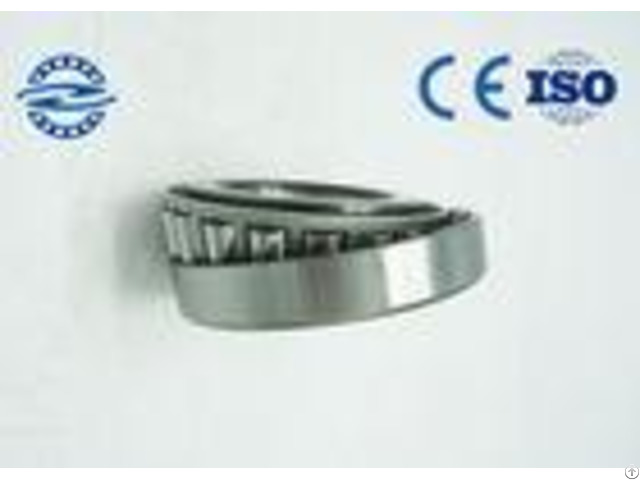 Silvery Color Single Row Tapered Roller Bearing 33111 55 With Mild Steel Plate Retainer