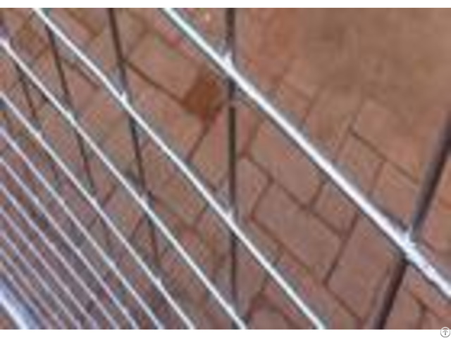 Pre Galvanized Frame Temporary Fence Panels 4mm Diameter Custom Color