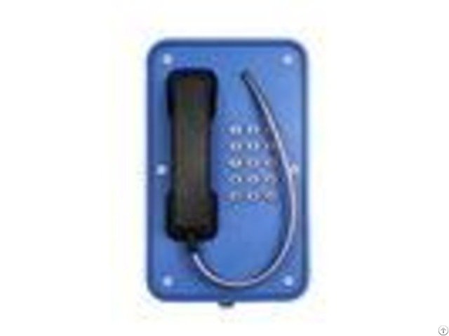 Anti Vandal Sos Industrial Voip Phone Waterproof With Rugged Aluminum Enclosure