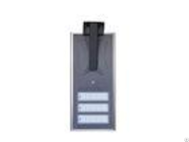 Motion Sensor 60w Integrated Solar Led Street Light 120 Viewing Angle Smart Working Mode