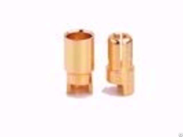 Gold 6 0mm Bullet Connectors R C Plug From China