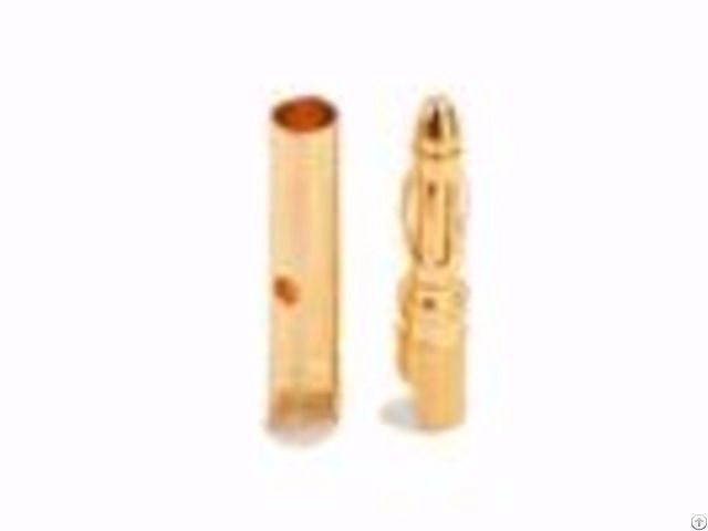 Amass Led Gold 2 0mm Male Banana Plug