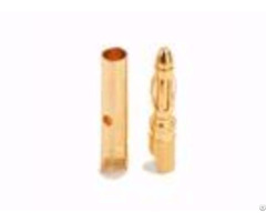 Amass Led Gold 2 0mm Male Banana Plug