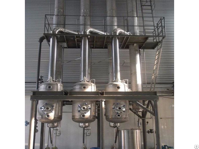 Evaporator For Glucose Syrup Processing