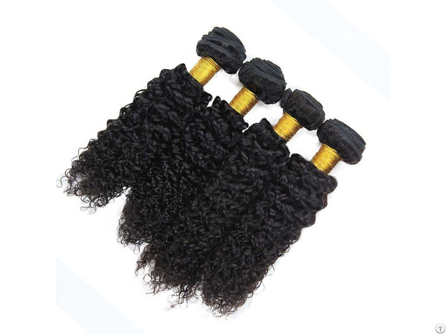 9a Brazilian Jerry Curly 1 Bundle Human Virgin Hair Weave