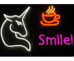 Bar Restaurant Custom Neon Light Signs 100000 Hours Long Lifespan