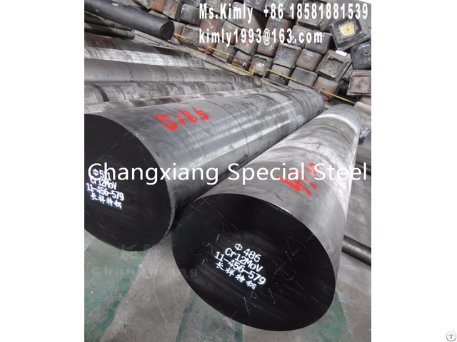 Forged Tool Die Mould Special Steel Cr12mov Flat Round Bar Forging