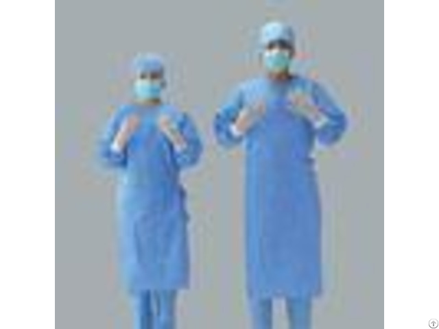 Water Resistant Disposable Surgical Gowns Hospital Protective Clothing Sms Standard