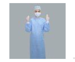 Anti Fluid Nonwoven Disposable Sterile Gowns Dental Protective Clothing Single Use