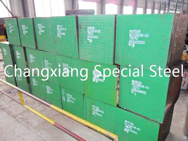 Forged Tool Die Mould Special Steel Skt4 Flat Round Bar Forging