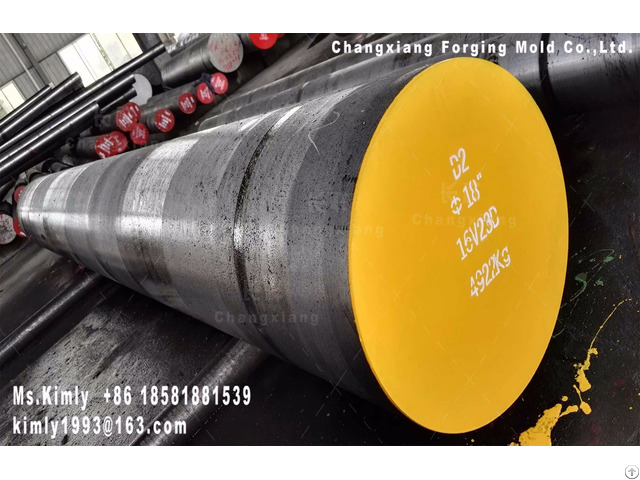 Forged Tool Die Mould Special Steel Aisi D2 Flat Round Bar Forging